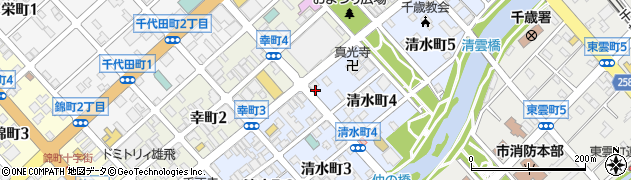 東亜珈琲館本店周辺の地図