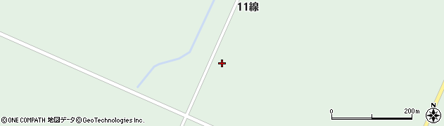 北海道芽室町（河西郡）坂の上（１１線）周辺の地図