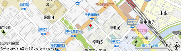 ホテルルートイン千歳駅前周辺の地図