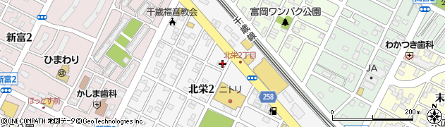 札幌ガス株式会社　千歳営業所周辺の地図