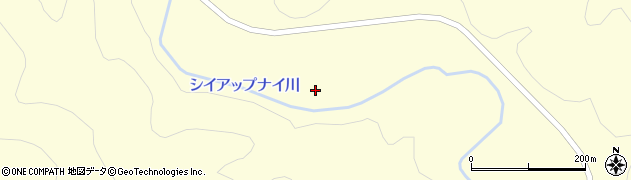乙部川周辺の地図
