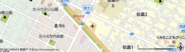 ダイハツ北海道販売千歳店周辺の地図