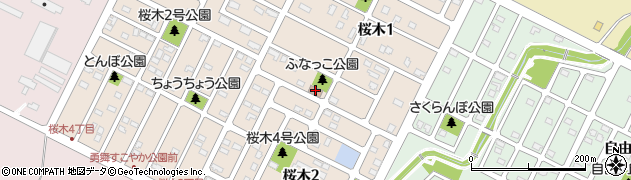 桜木町内会館周辺の地図