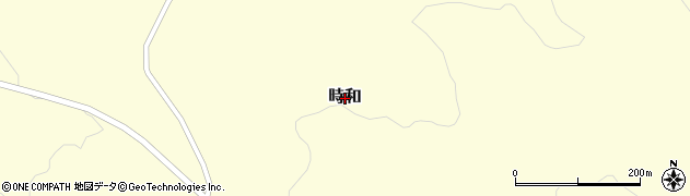 北海道浦幌町（十勝郡）時和周辺の地図