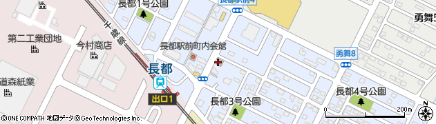 千歳長都駅前郵便局 ＡＴＭ周辺の地図