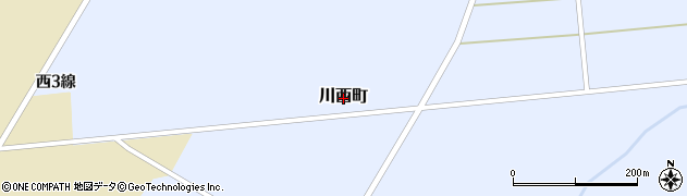 北海道帯広市川西町周辺の地図