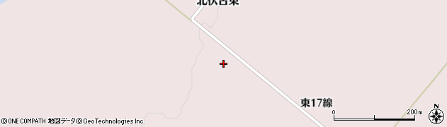 北海道芽室町（河西郡）北伏古東（１７線）周辺の地図