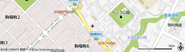 回転寿司 ちょいす 恵庭店周辺の地図