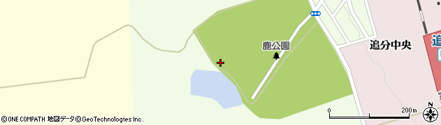 北海道安平町（勇払郡）追分白樺周辺の地図
