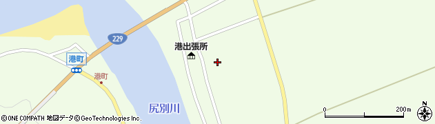 後志港町簡易郵便局周辺の地図