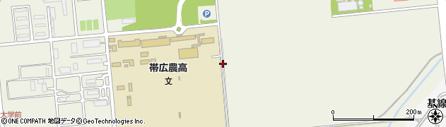 北海道帯広市稲田町西１線周辺の地図