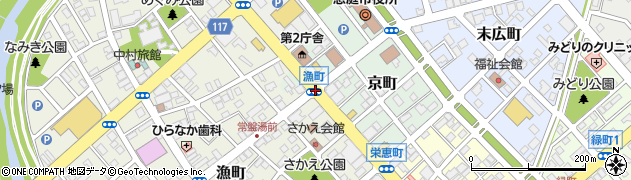京町周辺の地図