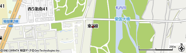 北海道帯広市稲田町東２線周辺の地図