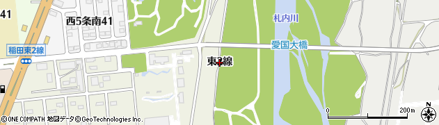 北海道帯広市稲田町（東２線）周辺の地図