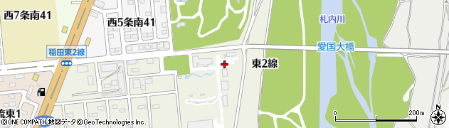 北海道帯広市稲田町東２線8周辺の地図