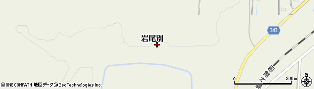 北海道倶知安町（虻田郡）岩尾別周辺の地図