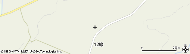 北海道芽室町（河西郡）渋山（１２線）周辺の地図