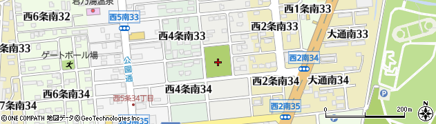 南郷児童公園周辺の地図