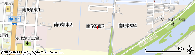北海道虻田郡倶知安町南６条東3丁目周辺の地図