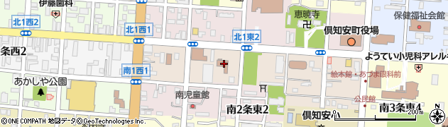 倶知安警察署周辺の地図