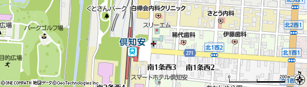 駅前ビジネスホテル周辺の地図