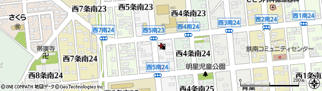 カースタレンタカー帯広店周辺の地図