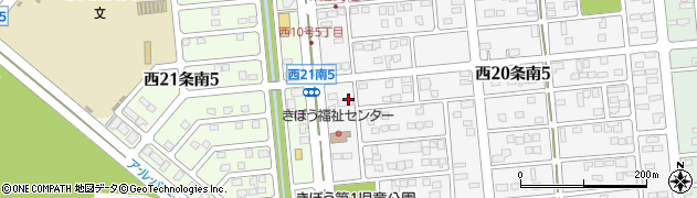 富士見工業株式会社帯広営業所周辺の地図