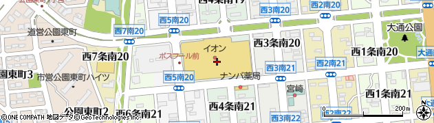 イニシエート　イオン店周辺の地図