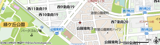ひろ子美容室周辺の地図