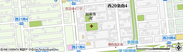 春駒第2児童公園周辺の地図