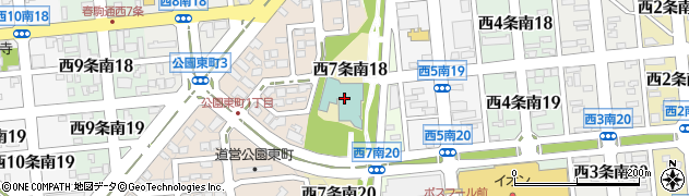 北海道ホテル周辺の地図
