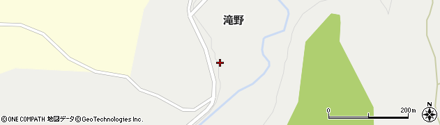 北海道札幌市南区滝野24周辺の地図