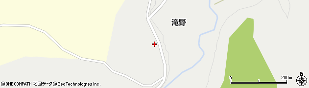 北海道札幌市南区滝野202周辺の地図