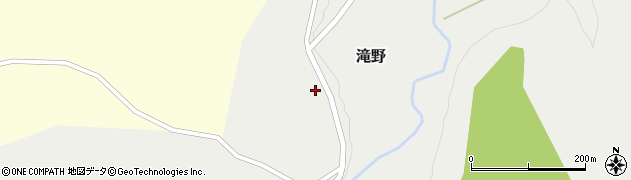 北海道札幌市南区滝野23周辺の地図