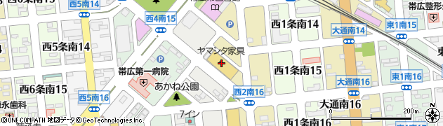 ヤマシタ家具周辺の地図