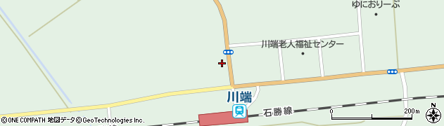 川端郵便局周辺の地図