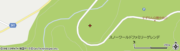 北海道札幌市南区滝野57周辺の地図