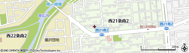 ミライフ北海道株式会社帯広店周辺の地図