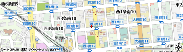 デジタルヒヤリング株式会社時計台補聴器センター帯広店周辺の地図
