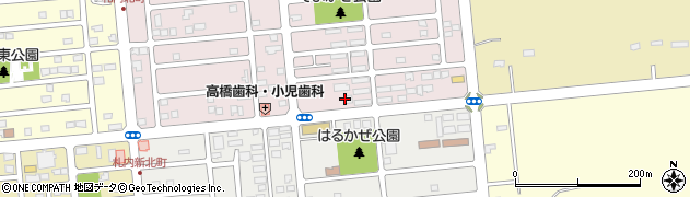 ハウス焼肉亭 札内店周辺の地図