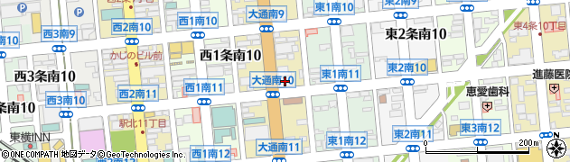 日新火災海上保険株式会社　道東サービス支店・帯広支社周辺の地図