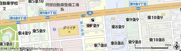 弥生中央接骨院周辺の地図
