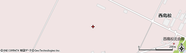 恵庭墓園　管理事務所周辺の地図
