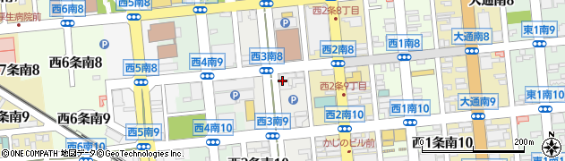 株式会社かんぽ生命保険帯広支店周辺の地図