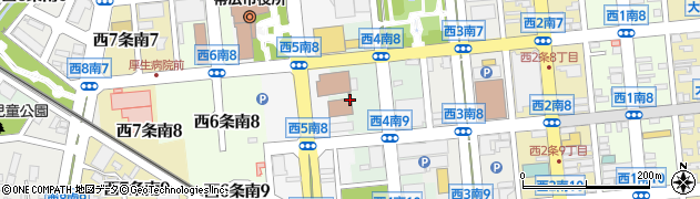 帯広開発建設部総務課秘書室周辺の地図