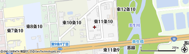 北王コンサルタント株式会社　芽室支店周辺の地図