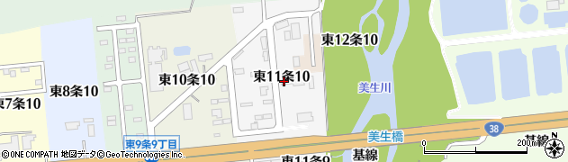北海道道路保全株式会社　芽室営業所周辺の地図