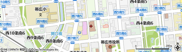 セコム株式会社　帯広営業所周辺の地図