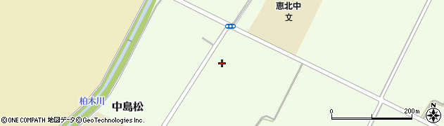北海道恵庭市中島松403周辺の地図