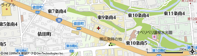 クリーニング池田本店周辺の地図